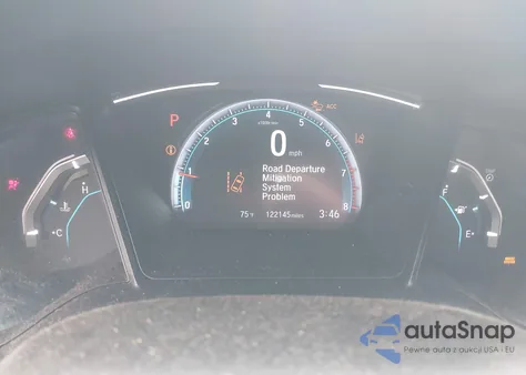 2019 Honda Civic Lx z USA, uszkodzony, nr VIN 19XFC2F63KE041516